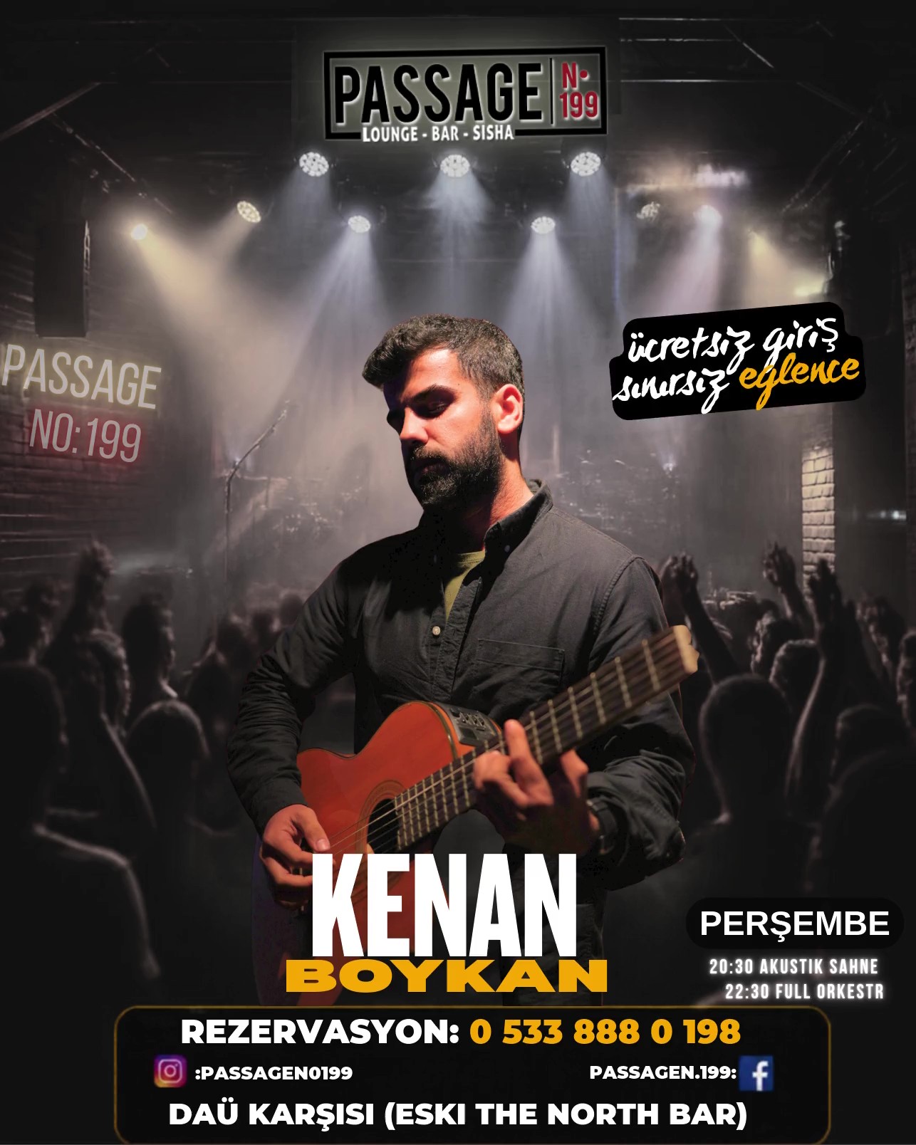 Kenan Boykan konser afişi